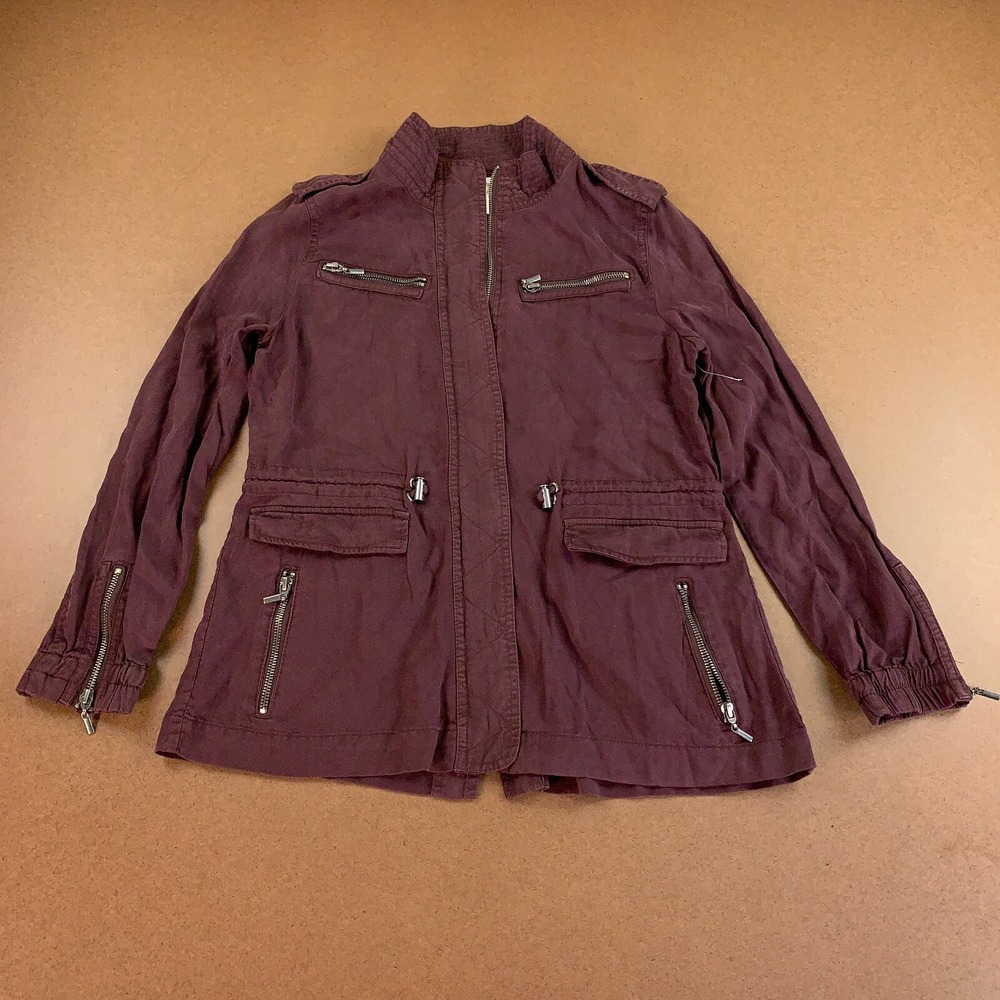 Altar'd State Women's Size Small Fudge Deep Purple Long Sleeve Selene Jacket NWT